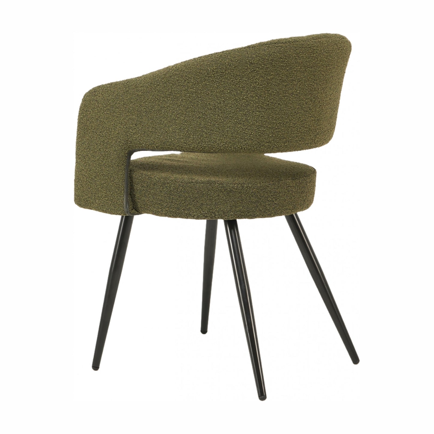 Emery Fabric Dining Chair - Olive