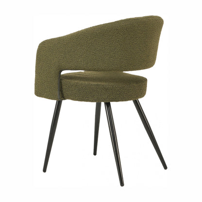 Emery Fabric Dining Chair - Olive