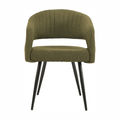 Emery Fabric Dining Chair - Olive