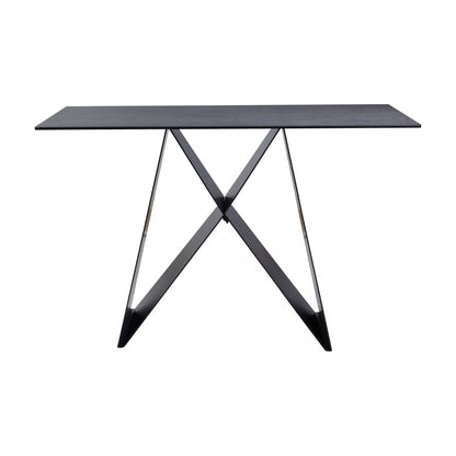 Etna Ceramic Console Table - Shadow Grey