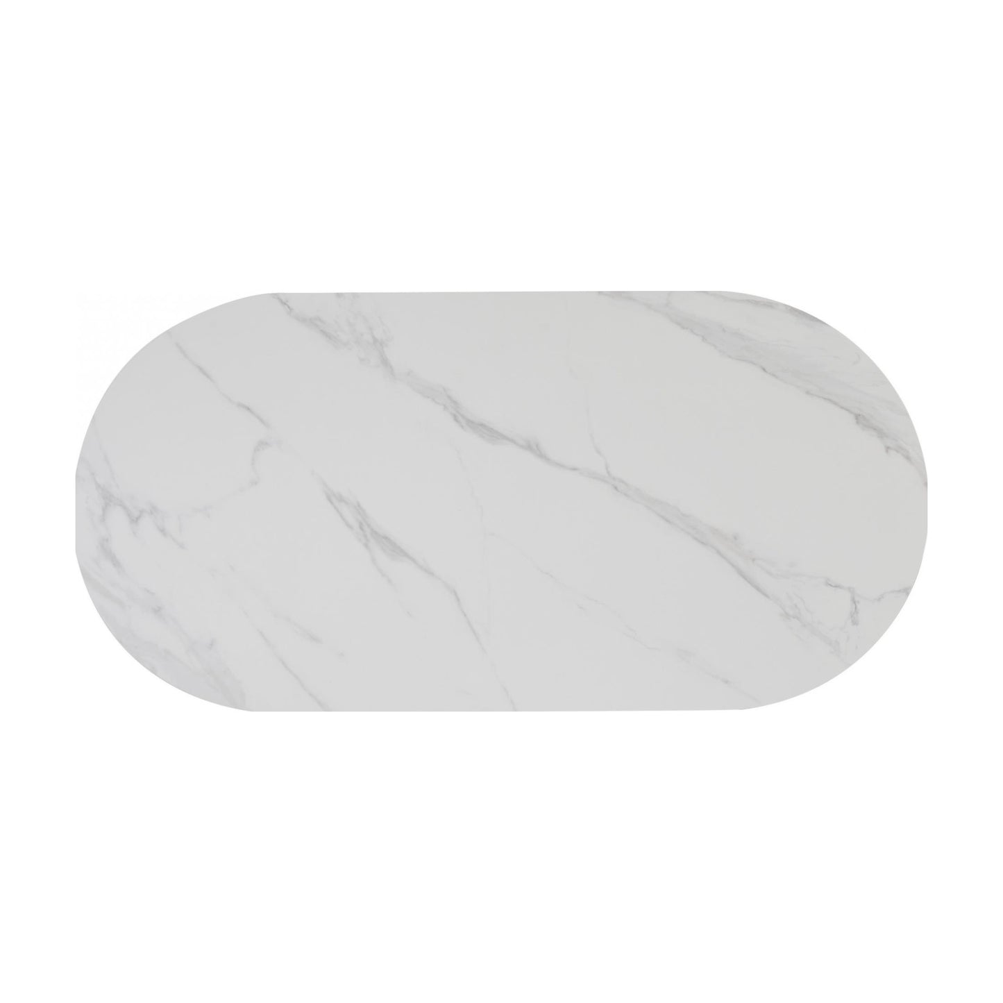 Finland Ceramic Dining Table - Snow White