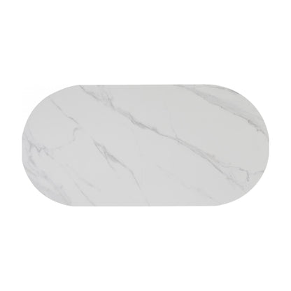 Finland Ceramic Dining Table - Snow White