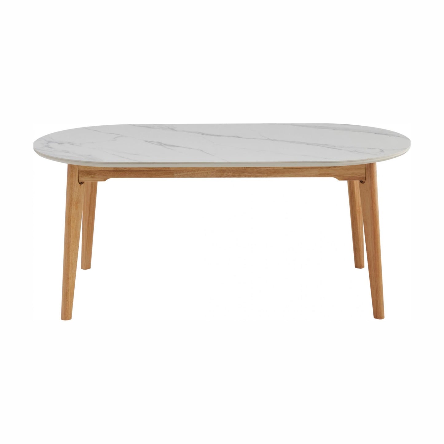 Finland Ceramic Dining Table - Snow White