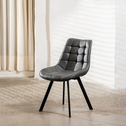 Forest Leather Dining Chair Set of 2