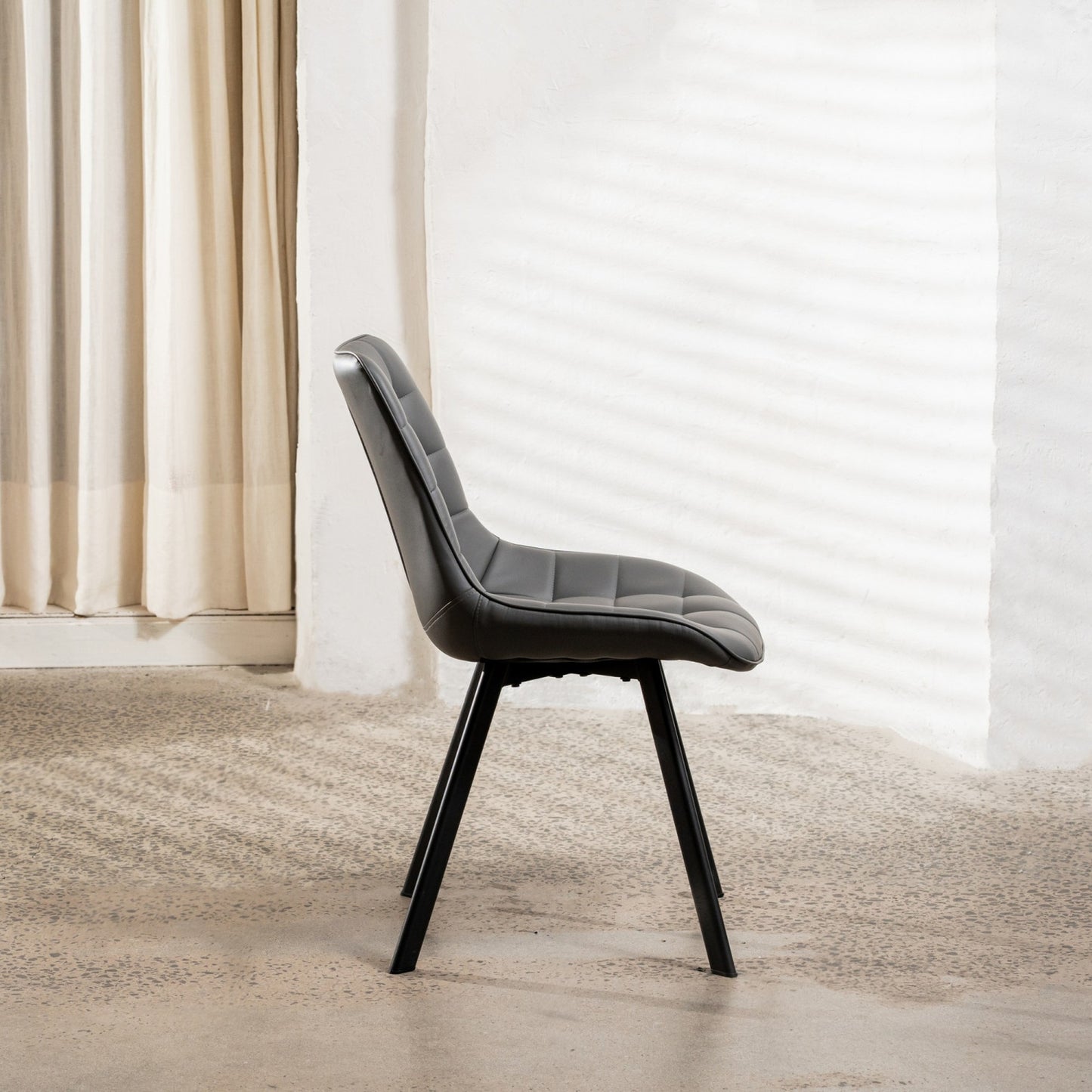 Forest Leather Dining Chair Set of 2