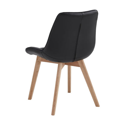 Forest Natural Wood Dining Chair Set of 2