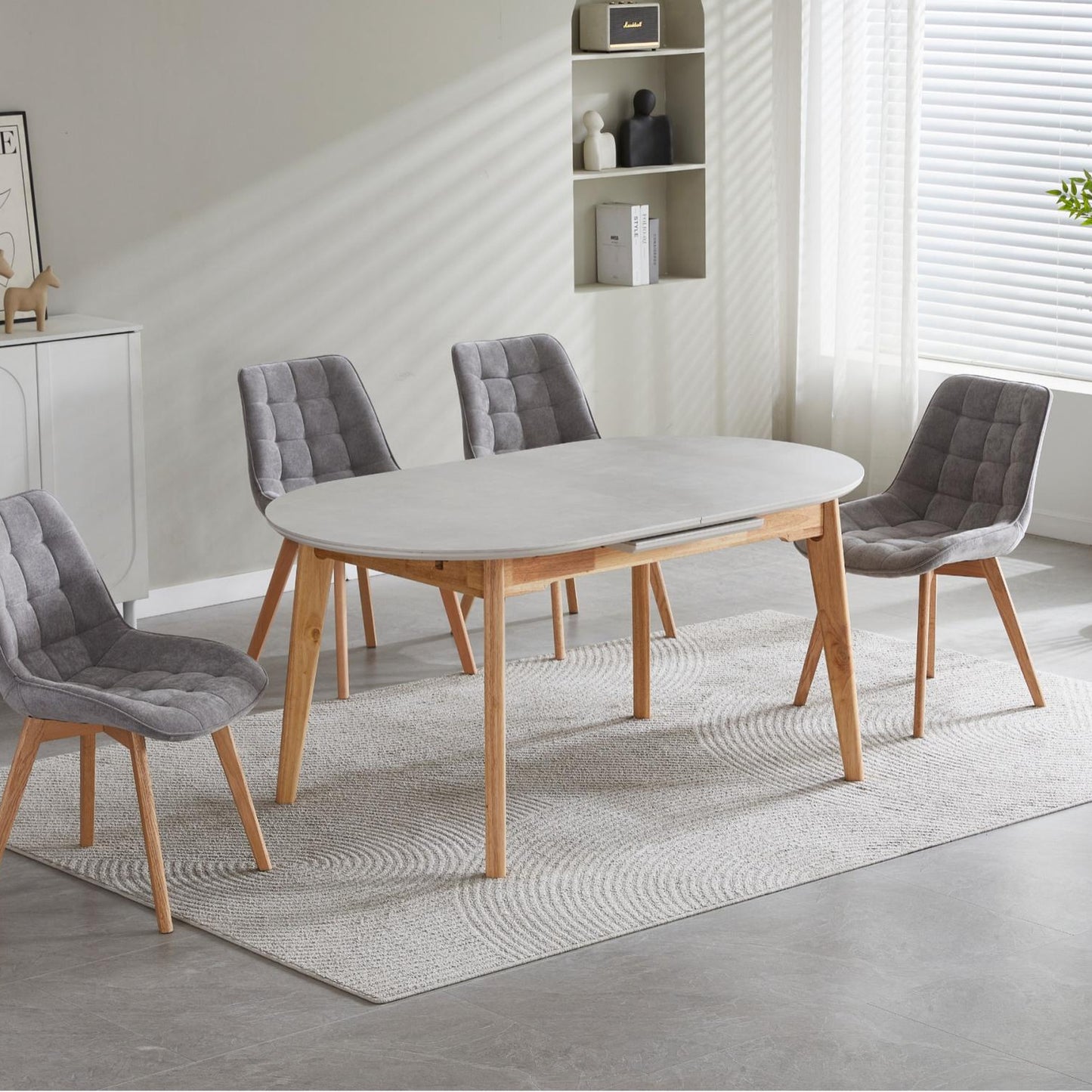 Forest Natural Wood Dining Chair Set of 2