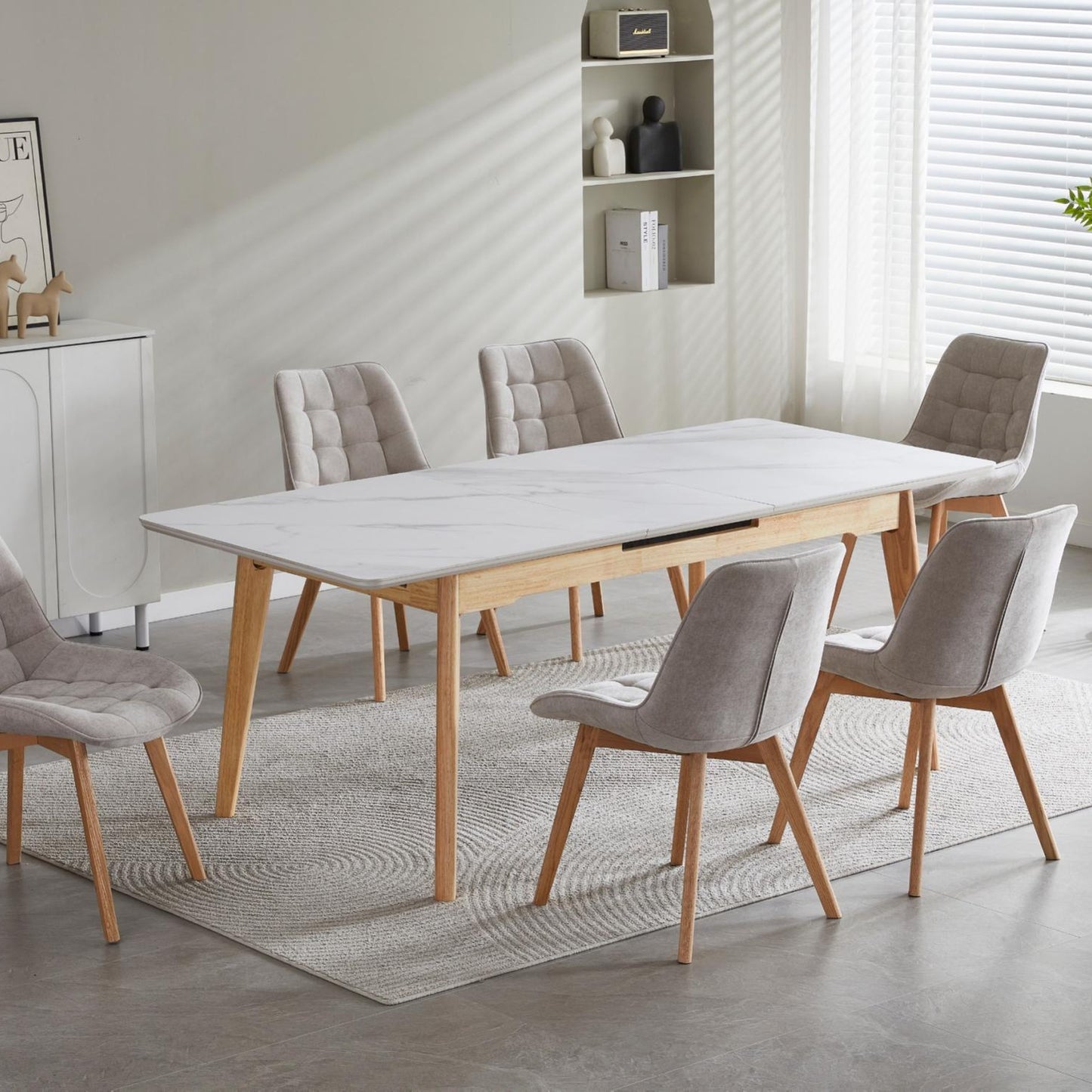 Forest Natural Wood Dining Chair Set of 2