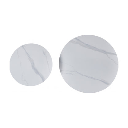 Grollo Ceramic Coffee Table Set - Snow White