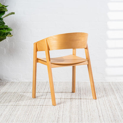 Hendriks Wood Dining Chair Set of 2