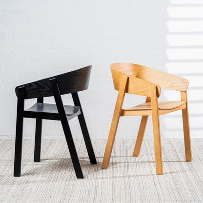 Hendriks Wood Dining Chair Set of 2