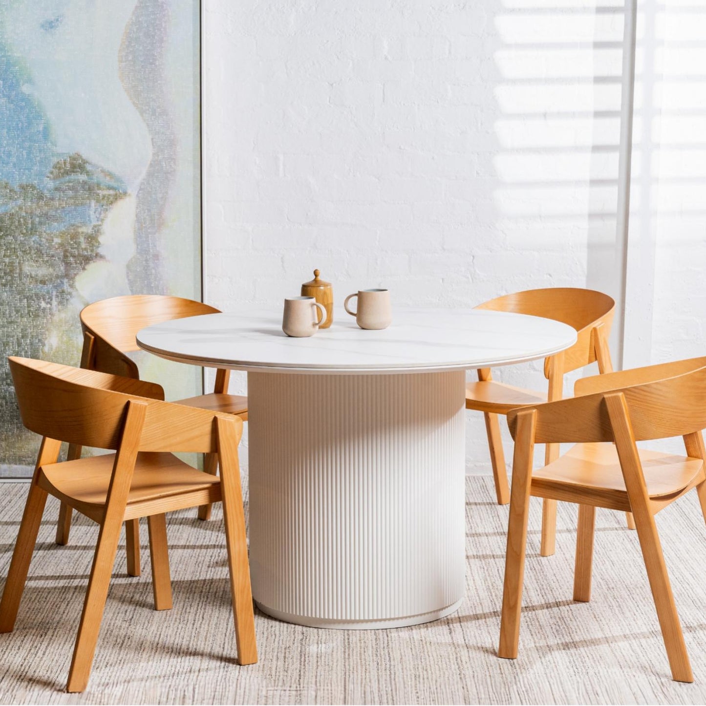 Hendriks Wood Dining Chair Set of 2