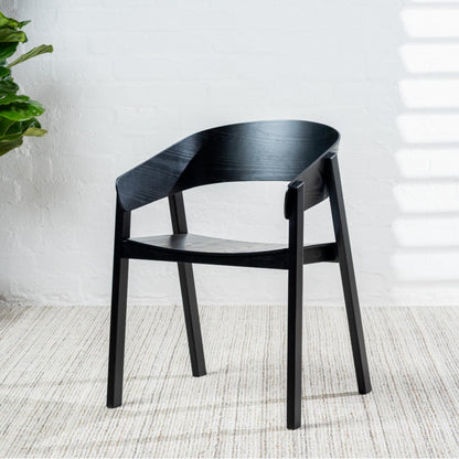 Hendriks Wood Dining Chair Set of 2
