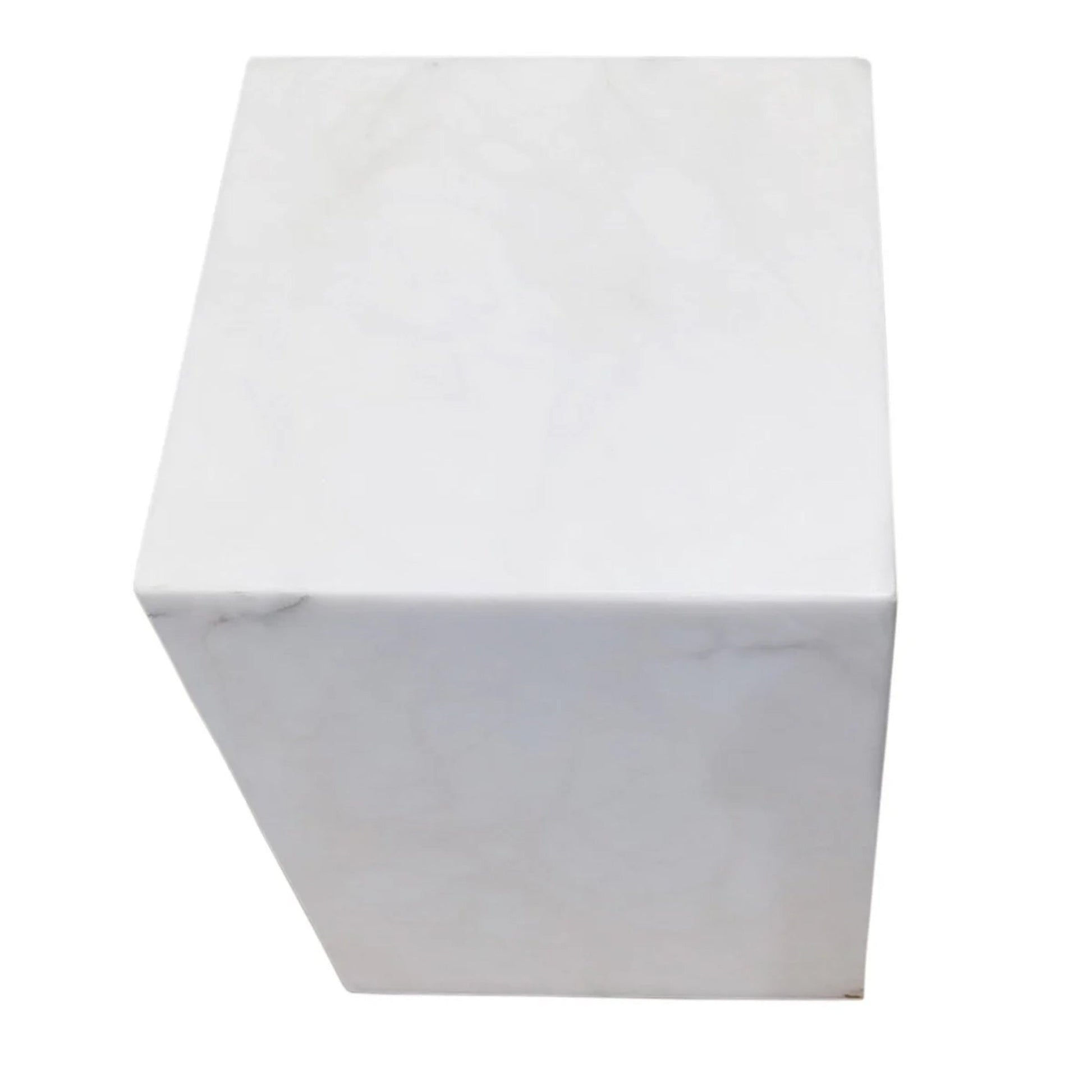 Hendrix Alabaster Side Table Side Table Cafe Lighting & Living