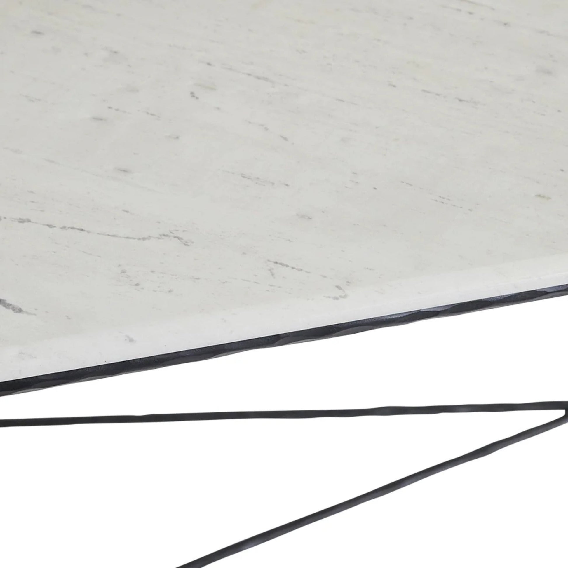 Heston Large Marble Console Table Console Table Cafe Lighting & Living