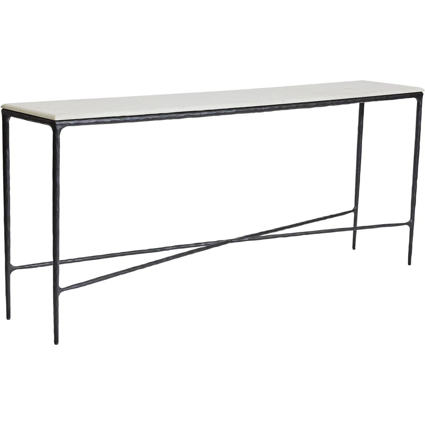 Heston Large Marble Console Table Console Table Cafe Lighting & Living