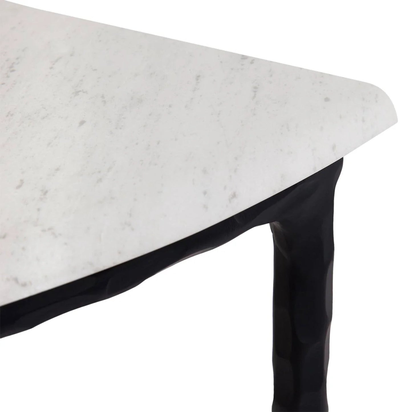Heston Marble Demilune Console Table Console Table Cafe Lighting & Living
