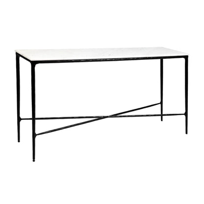 Heston Medium Marble Console Table Console Table Cafe Lighting & Living