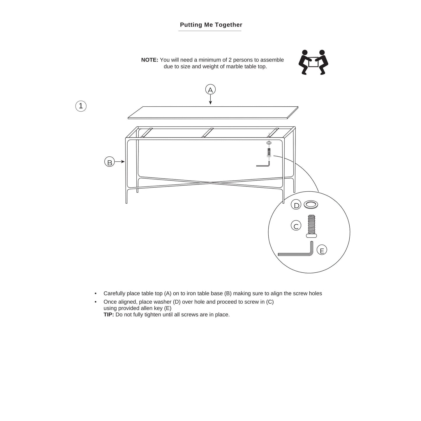 Heston Medium Marble Console Table Console Table Cafe Lighting & Living