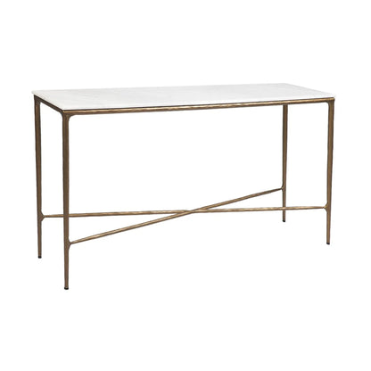 Heston Medium Marble Console Table Console Table Cafe Lighting & Living