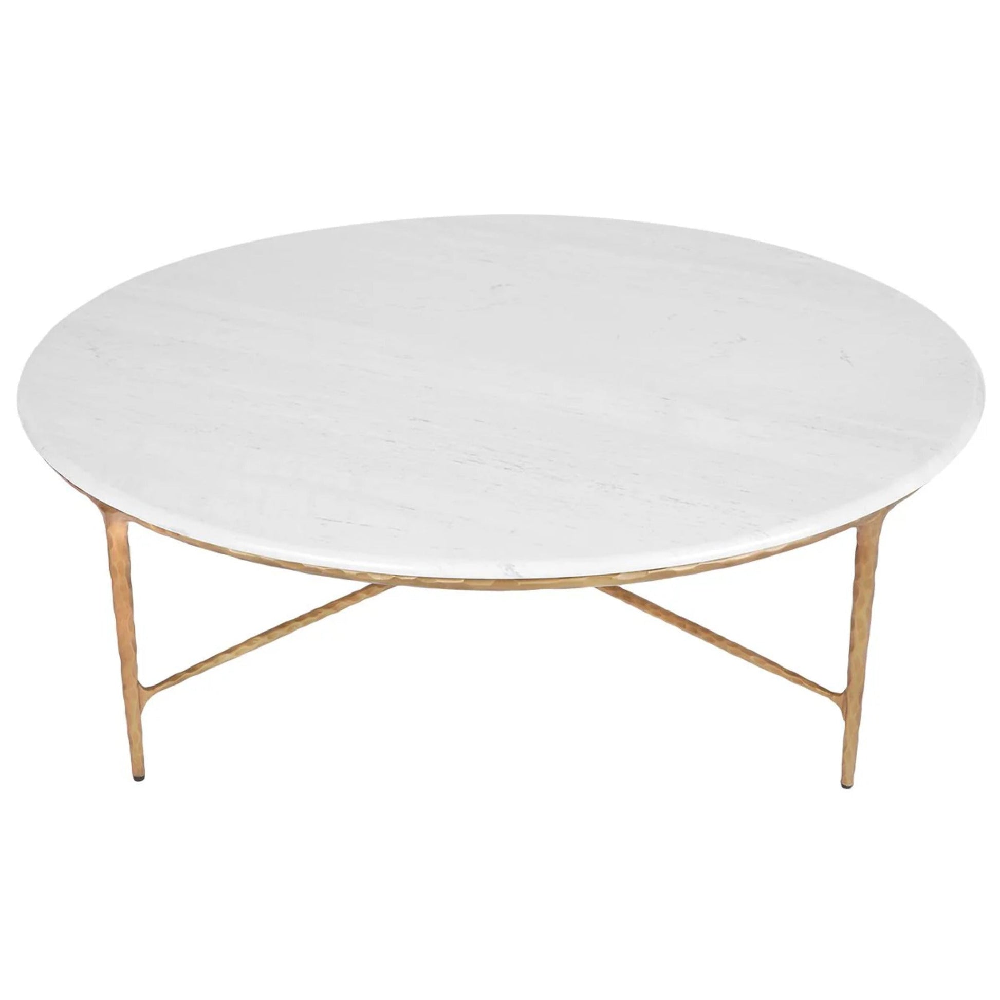 Heston Rectangle Marble Coffee Table Coffee Table Cafe Lighting & Living Round