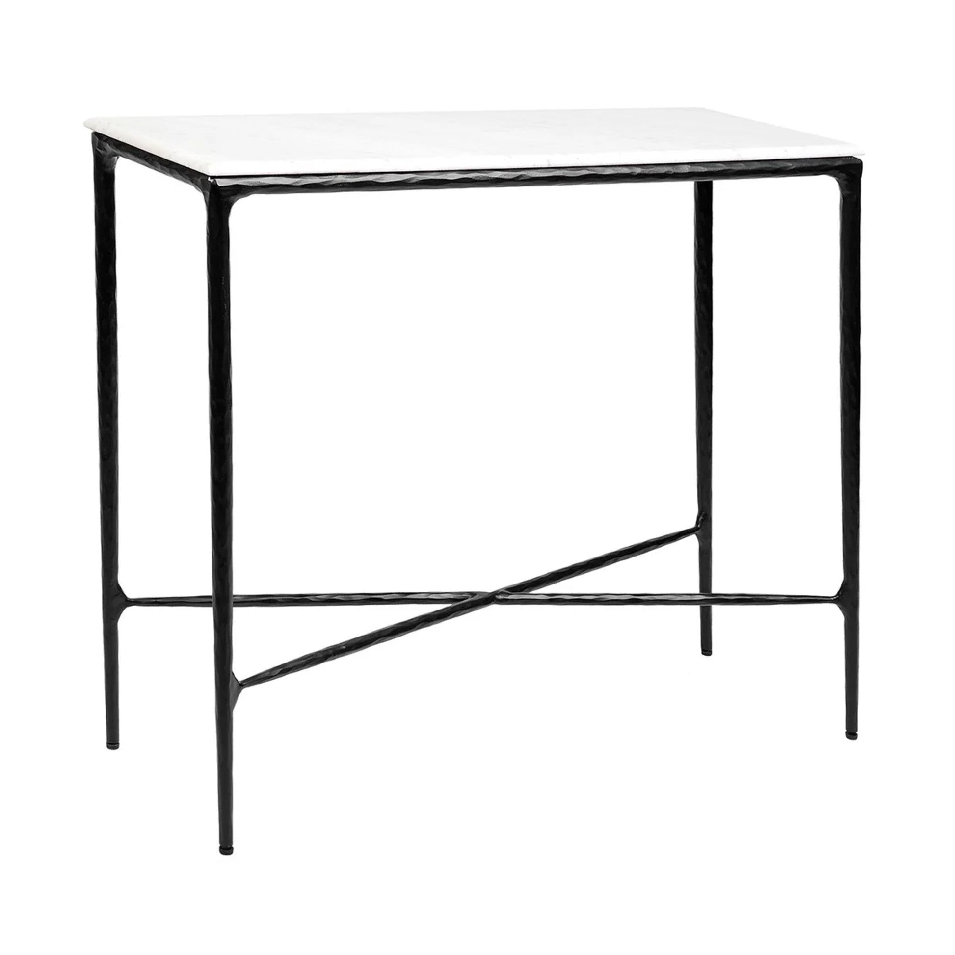 Heston Small Marble Console Table Console Table Cafe Lighting & Living