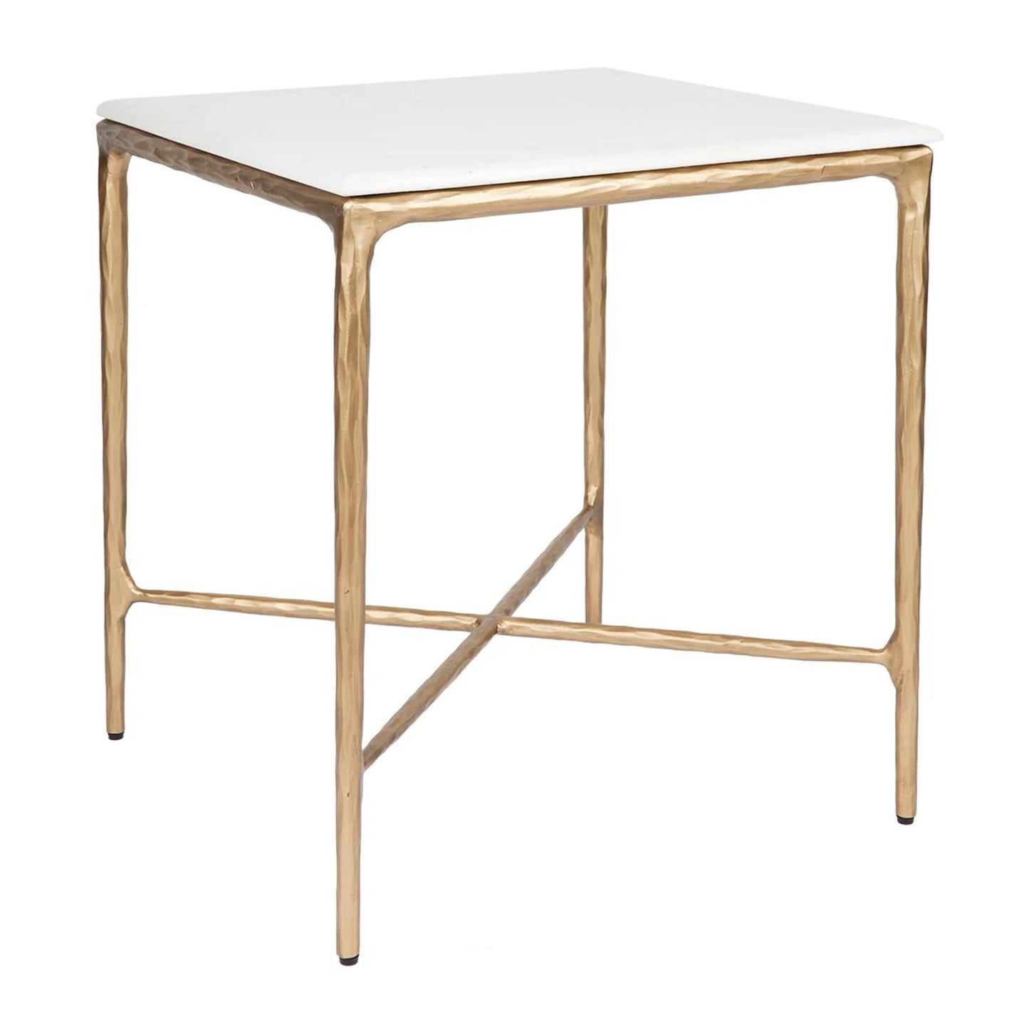 Heston Square Marble Side Table Side Table Cafe Lighting & Living