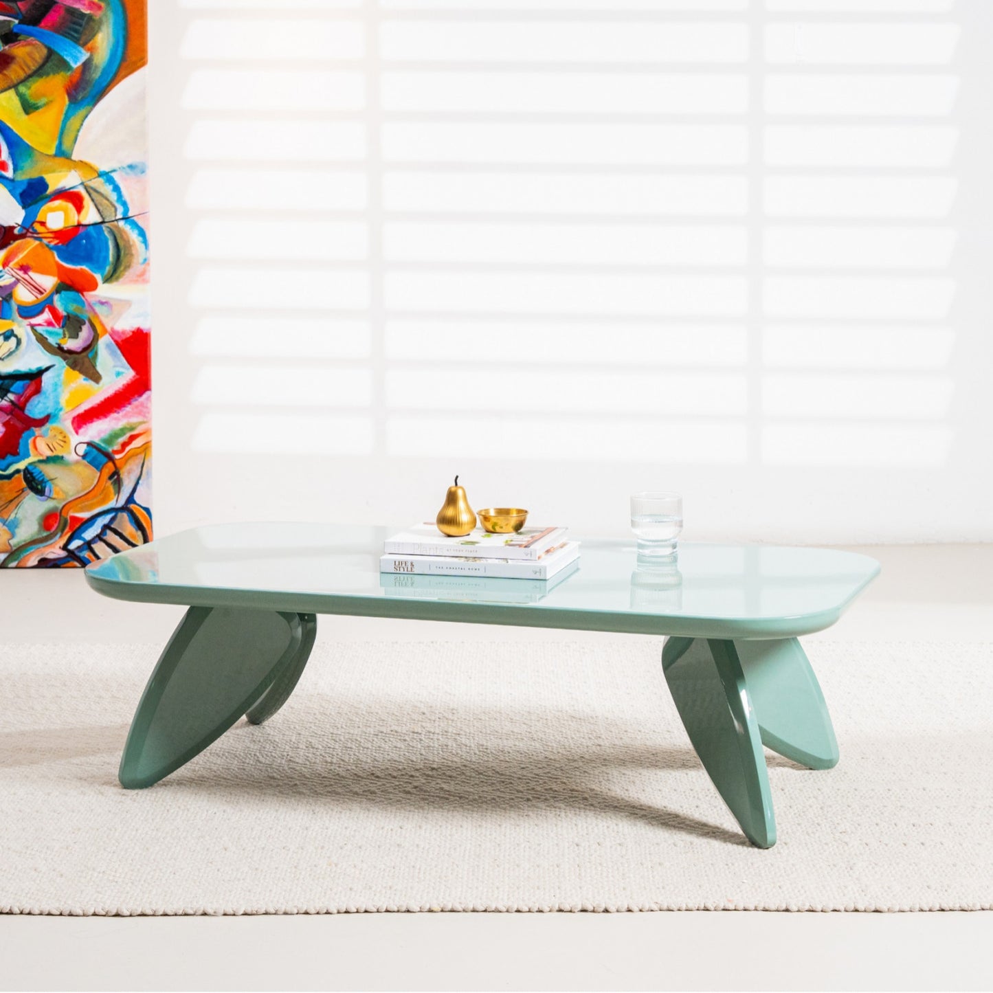 Hugh Wood Coffee Table Gloss - Mint