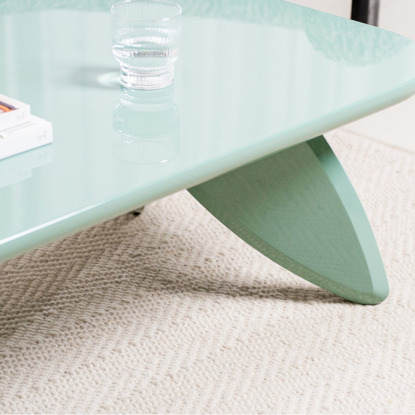 Hugh Wood Coffee Table Gloss - Mint