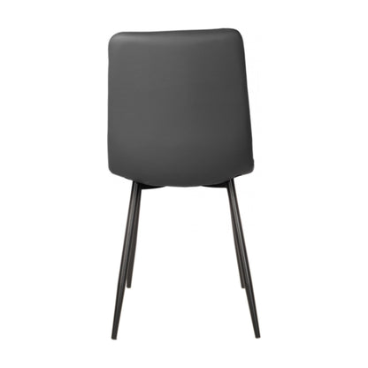 Jack Metal Dining Chair - Black