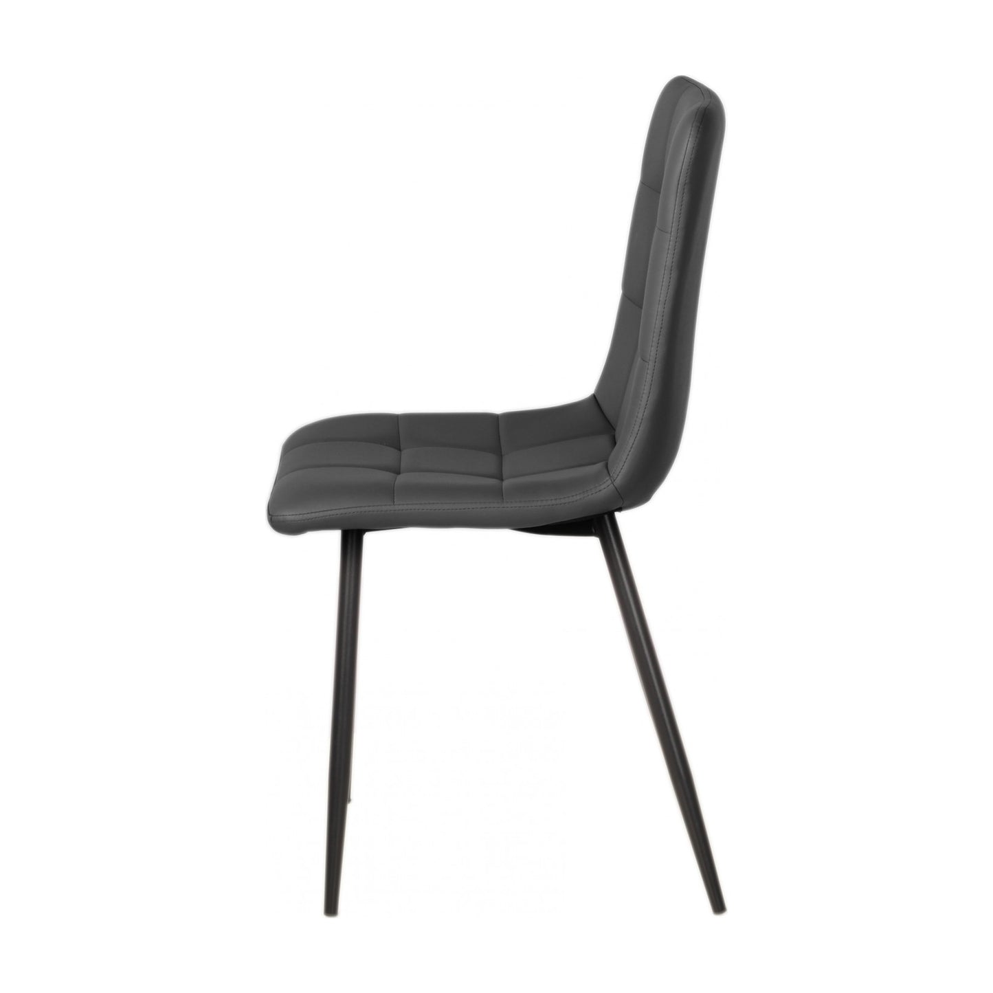 Jack Metal Dining Chair - Black