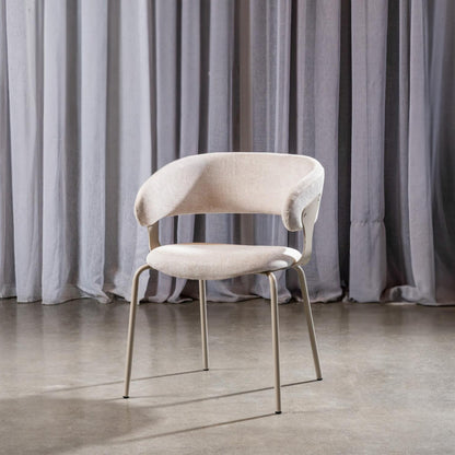 Kenny Metal Dining Chair Set of 2
