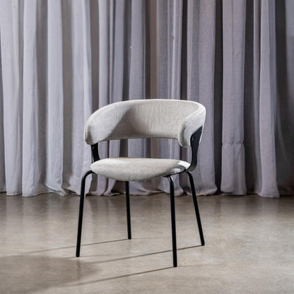 Kenny Metal Dining Chair Set of 2