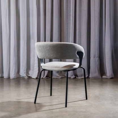 Kenny Metal Dining Chair Set of 2