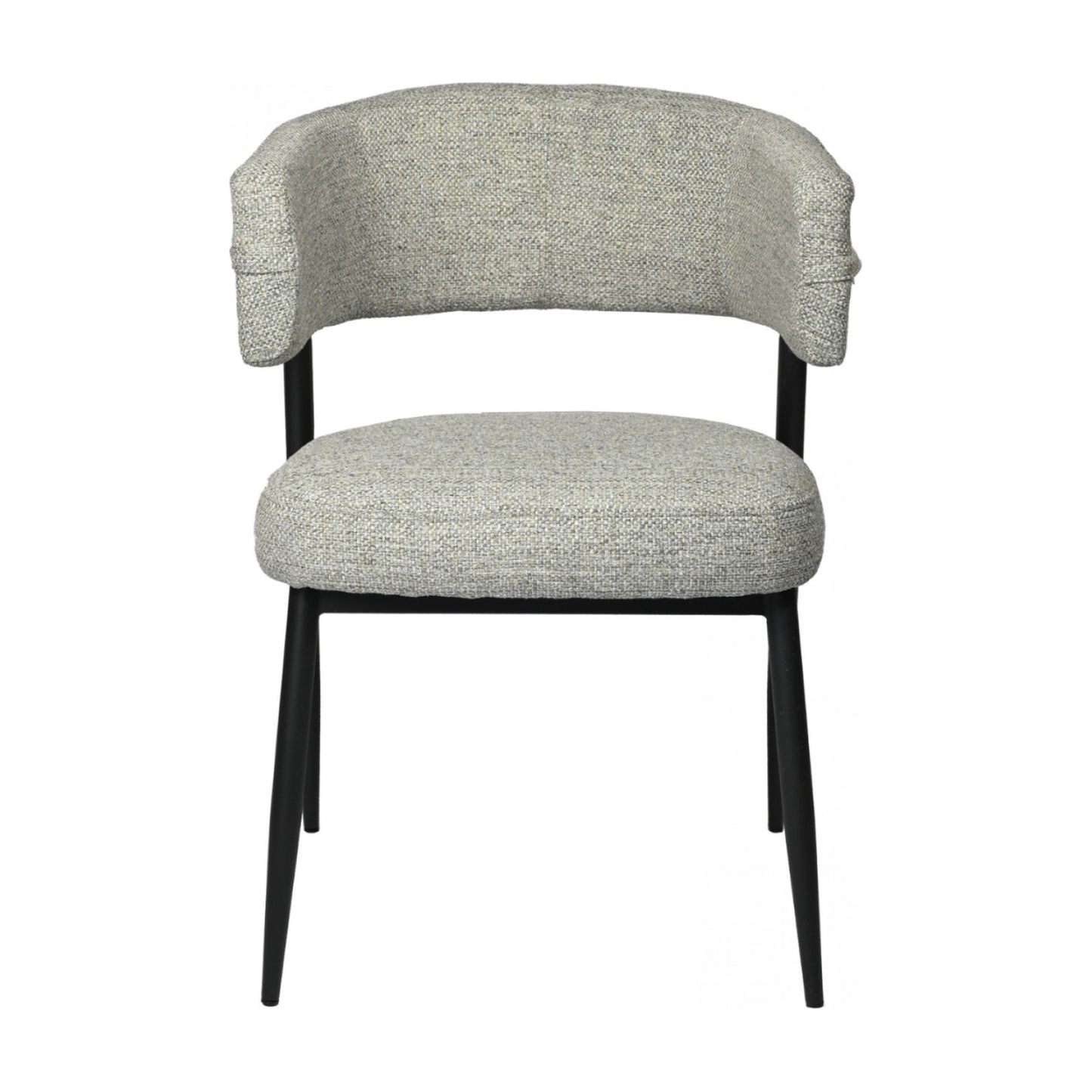 Laurance Metal Dining Chair Set of 2 - Granite