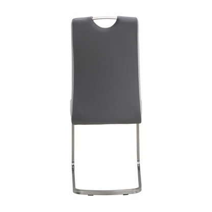Liam Metal Dining Chair Set of 2 - Grey