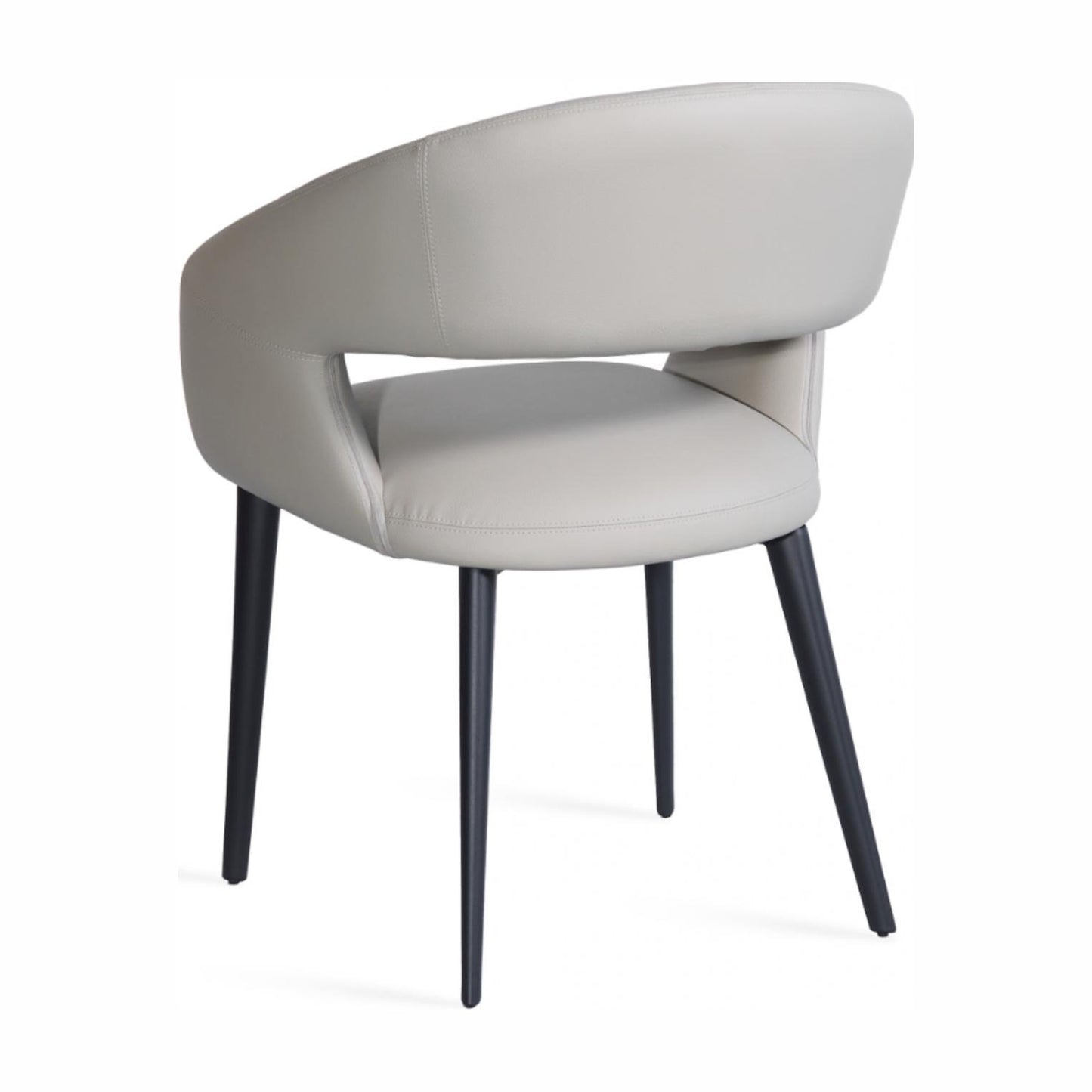 London Leather Dining Chair Set of 2