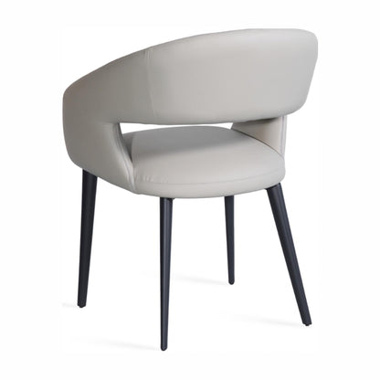 London Leather Dining Chair Set of 2