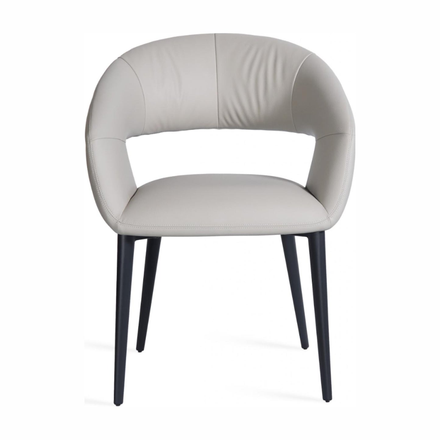 London Leather Dining Chair Set of 2