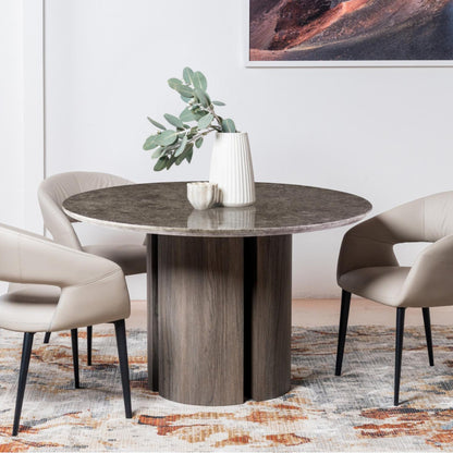 London Leather Dining Chair Set of 2