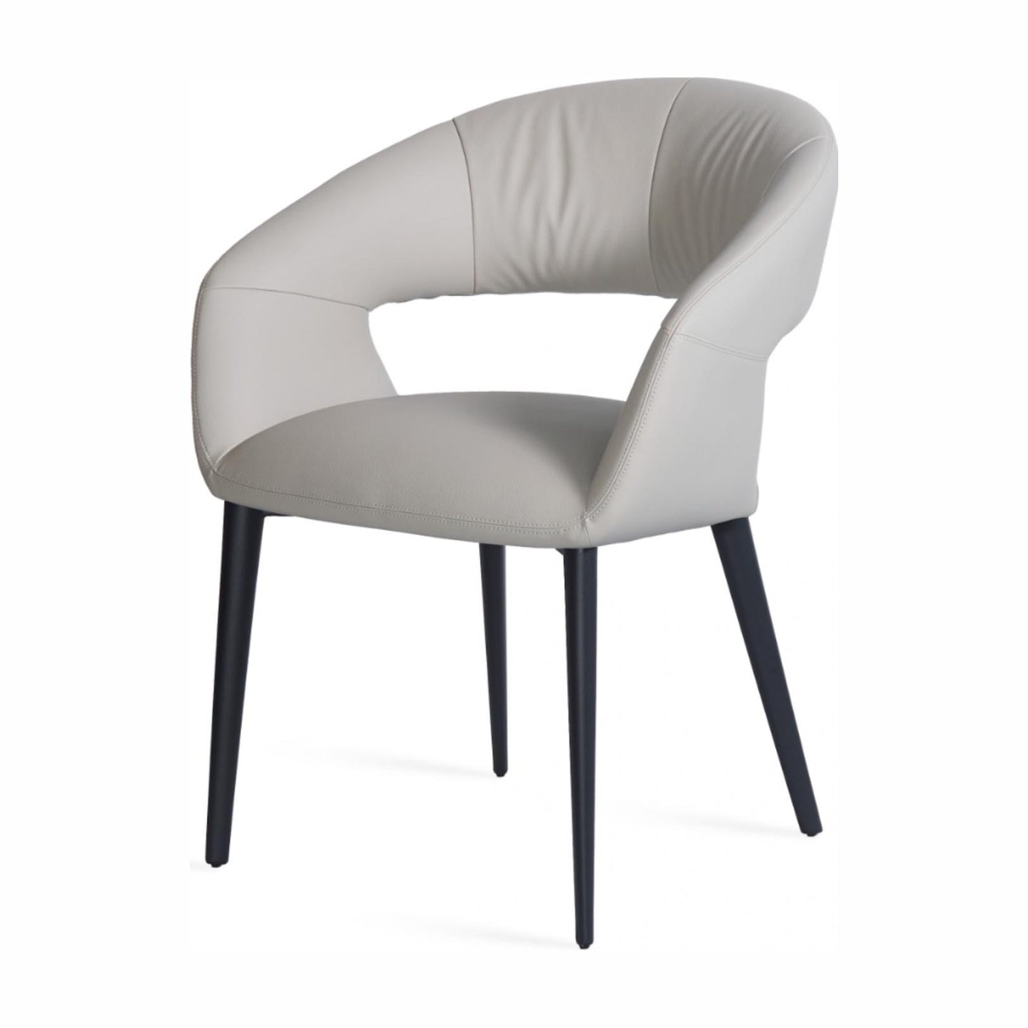 London Leather Dining Chair Set of 2