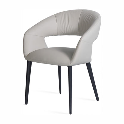 London Leather Dining Chair Set of 2