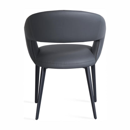 London Leather Dining Chair Set of 2