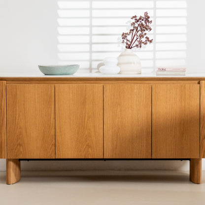 Lucerne Occasional Wooden Sideboard Buffet Table - Natural