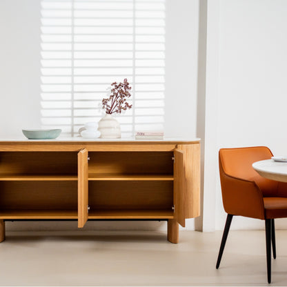Lucerne Occasional Wooden Sideboard Buffet Table - Natural
