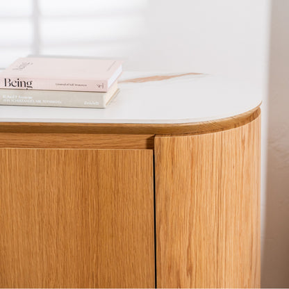 Lucerne Occasional Wooden Sideboard Buffet Table - Natural