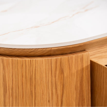 Lucerne Occasional Wooden Sideboard Buffet Table - Natural