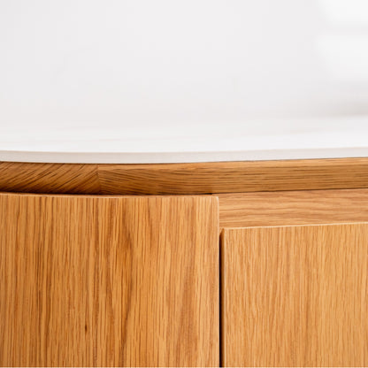 Lucerne Occasional Wooden Sideboard Buffet Table - Natural