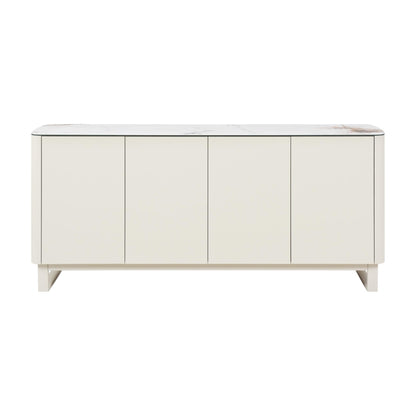 Messina Ceramic Sideboard - Milan White Marble