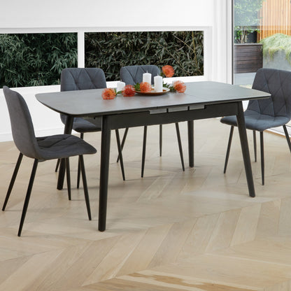 Mila Ceramic Extension Dining Table